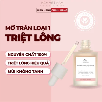 Mỡ Trăn Triệt Lông Nguyên Chất, An Toàn, Ức Chế Quá Trình Mọc Lông, Mờ Rạn Da, Lành Vết Bỏng